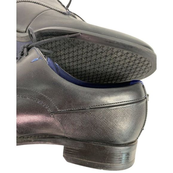 Mens Ted Baker Derby Black Lace Up Dress Shoes Sz 9 Vatory GUC 6360 main image 10